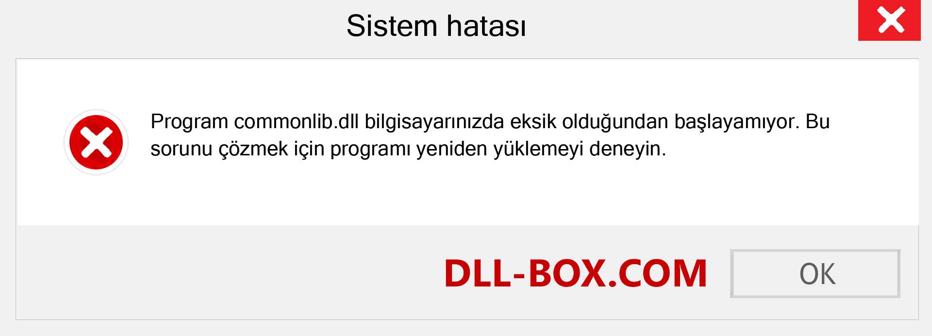 commonlib.dll dosyası eksik mi? Windows 7, 8, 10 için İndirin - Windows'ta commonlib dll Eksik Hatasını Düzeltin, fotoğraflar, resimler